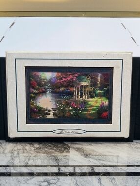 Thomas Kinkade "The Garden of Prayer" Stationery Set - 39 Cards & Envelopes